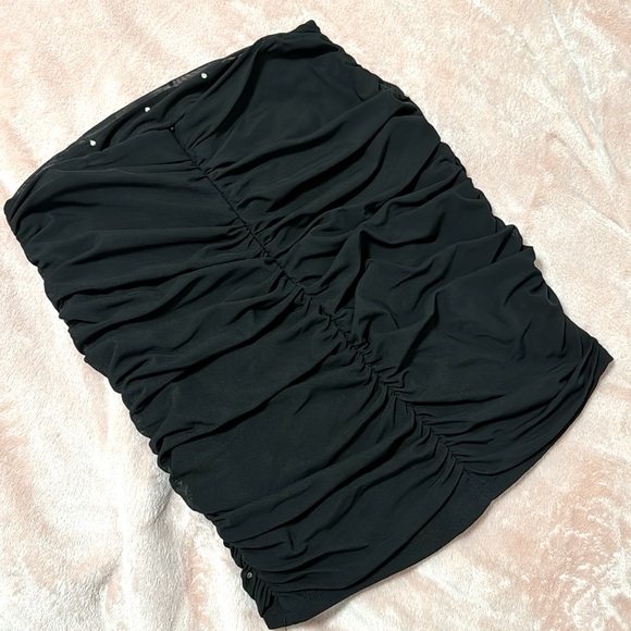 Story On Black Studded Mini Skirt - Picture 3 of 4